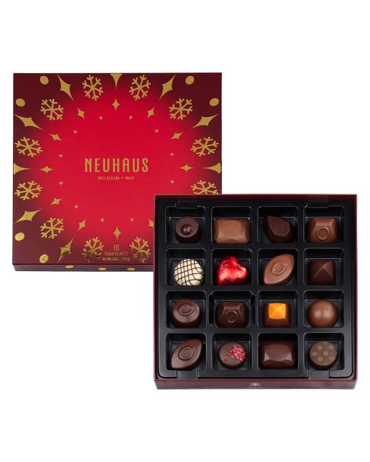 Neuhaus Chocolate 16-Piece Holiday Travel Gift Box | Neiman Marcus