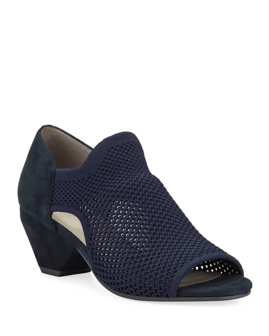 Eileen Fisher Wink Open-Toe Pumps - Made with Recycled Materials ...