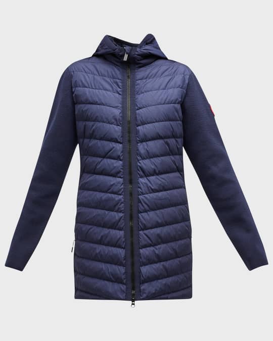 Canada Goose HyBridge Knit Hooded Coat | Neiman Marcus