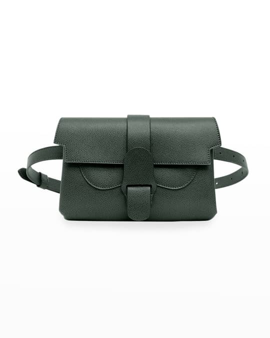 Pebbled leather convertible belt bag shop