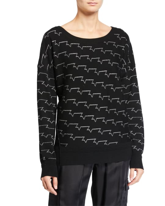 Zadig and voltaire on sale lightning bolt sweater