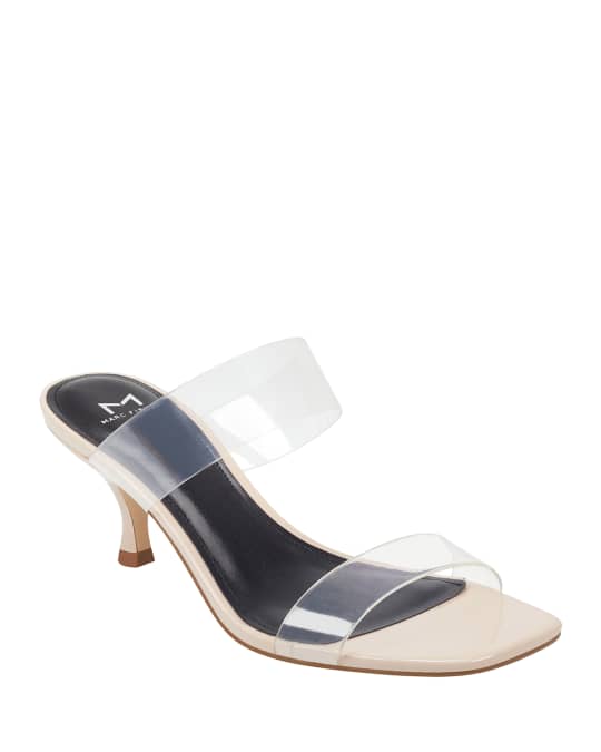 Marc fisher clear sandals discount