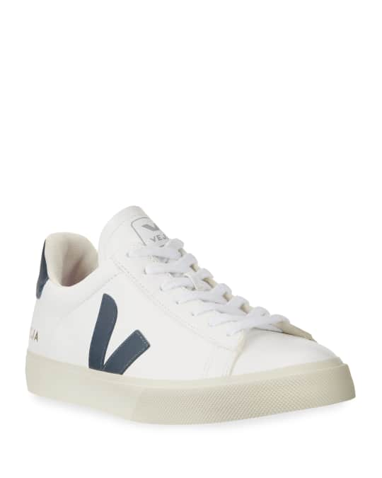 VEJA Campo Logo Leather Sneakers | Neiman Marcus