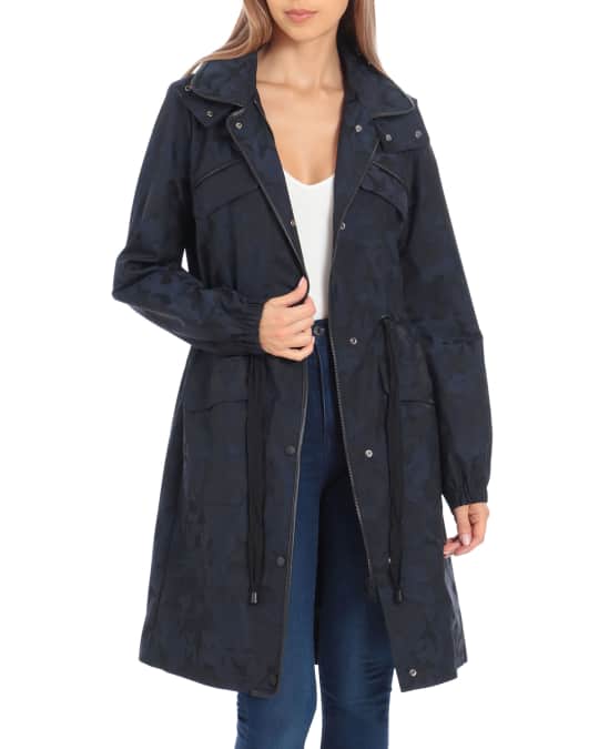 Avec les filles camo raincoat new arrivals