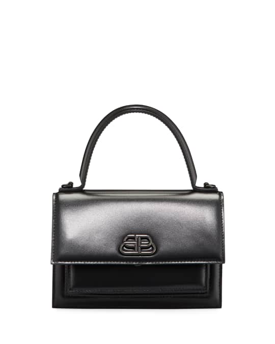 Balenciaga Sharp AJ XS Leather Top-Handle Bag | Neiman Marcus