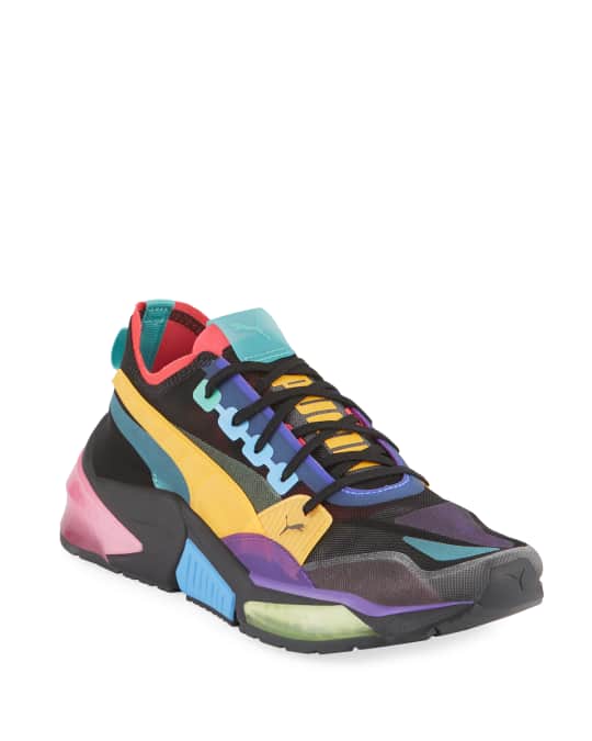 Men s LQDCELL Optic Sheer Colorblock Running Sneakers