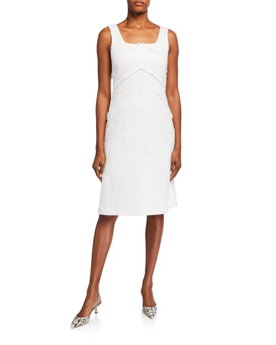 Lafayette 148 New York Jennette Harlow Tweed Sleeveless Dress | Neiman ...