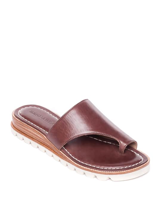 Bernardo Jessi Toe Strap Flat Sandals Neiman Marcus