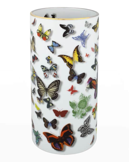 Christian Lacroix Butterfly Parade Vase | Neiman Marcus
