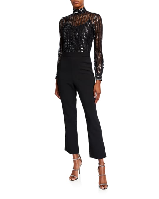Michael kors hot sale metallic jumpsuit