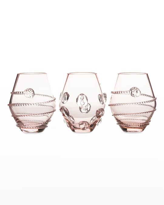 Assorted Pink Mini Vases, Set of 3