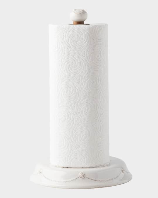 Berry & Thread Paper Towel Holder - Whitewash