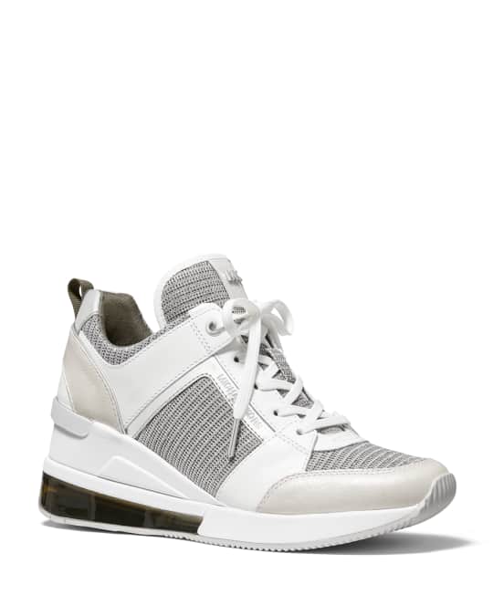 Georgie wedge sneaker michael michael kors clearance
