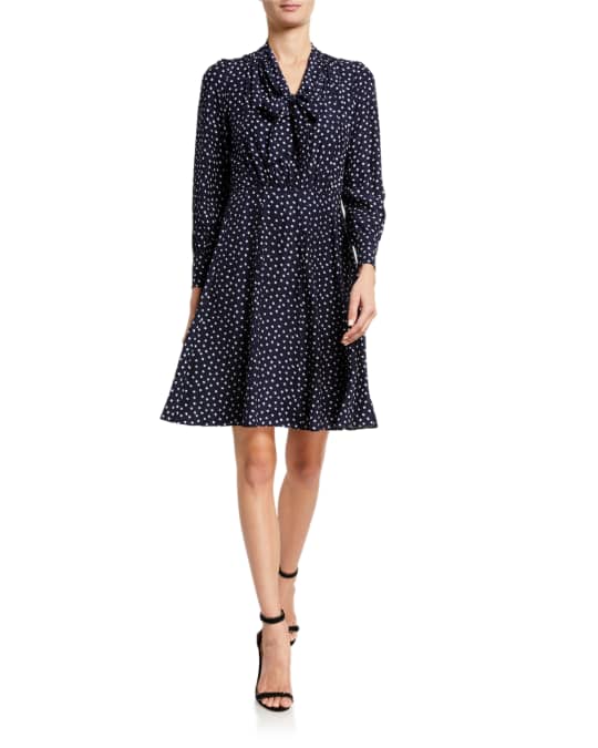 Rebecca taylor blurry heart dress best sale