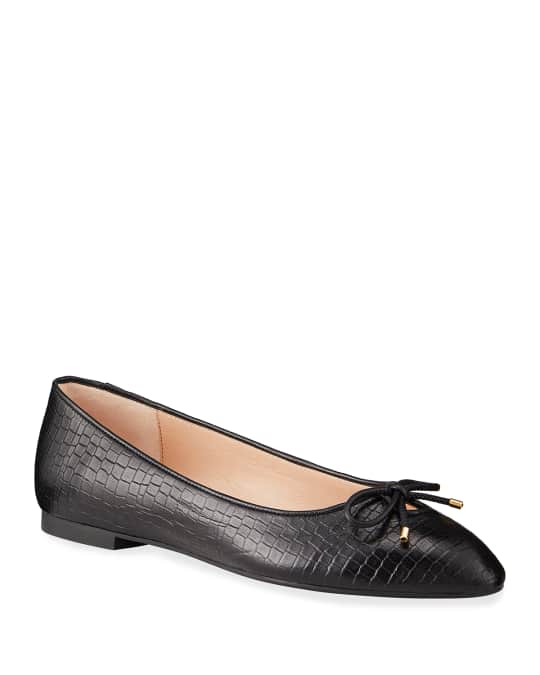 stuart weitzman gabby bow flat