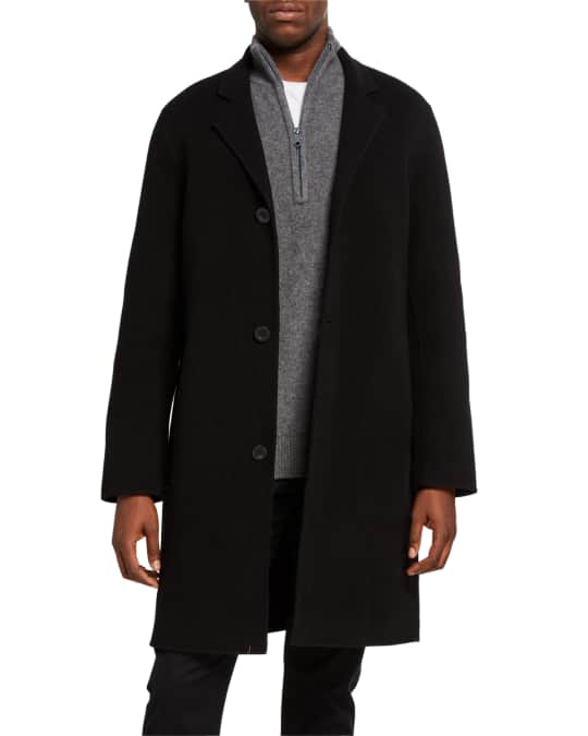 Vince Men's WoolBlend Car Coat Neiman Marcus