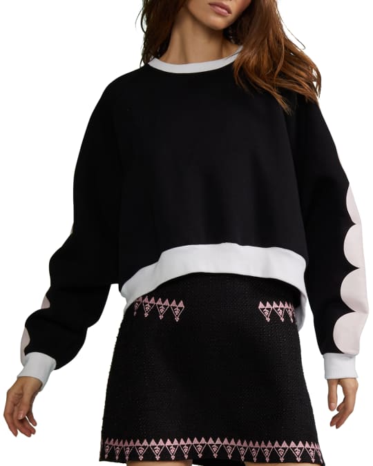 Cynthia rowley sunday printed hotsell sweatshirt