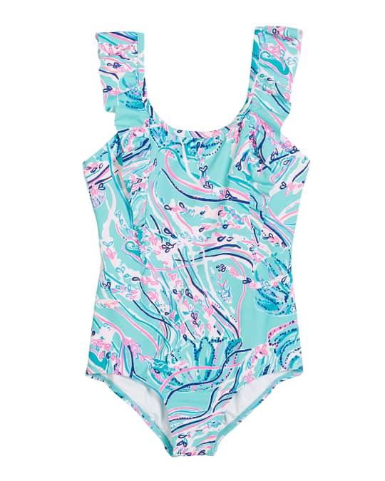 Girl s Ariana UPF 50 One Piece Swimsuit Size 2 14