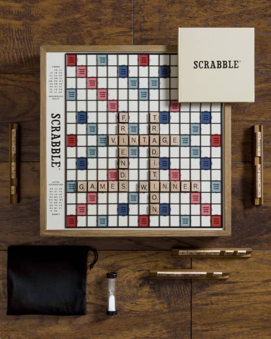 Scrabble Deluxe Vintage Edition