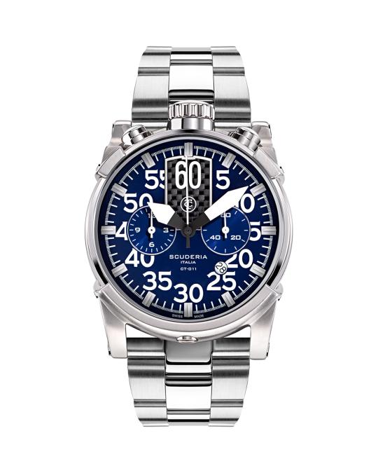 CT Scuderia Men's 44mm Saturno Chronograph Bracelet Watch | Neiman Marcus