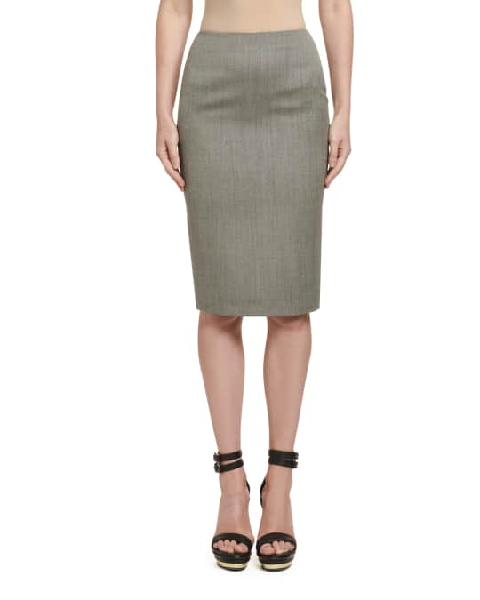 スカート louren sharkskin highwaist pencil skirt louren /sharkskin highwaist pencil skirt