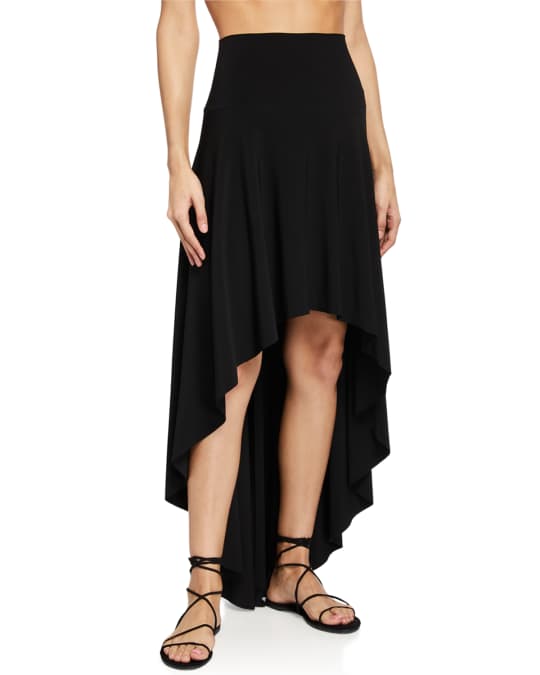 Norma Kamali High Low Skirt Neiman Marcus