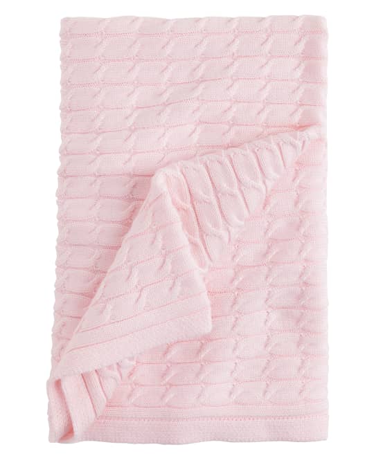 Cable Knit Baby Blanket