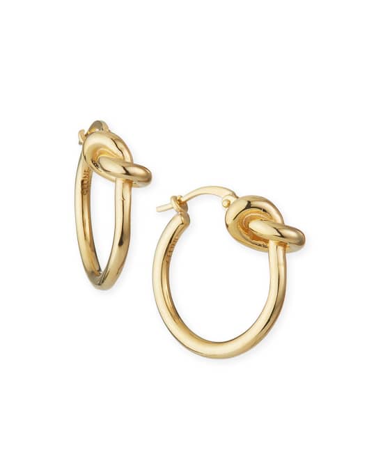Celine twisted hoop hotsell earrings