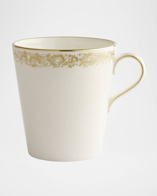 Aves Gold Narrow Beaker Mug