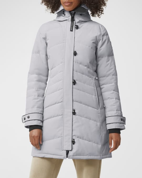 Canada goose lorette coyote fur trim down coat outlet