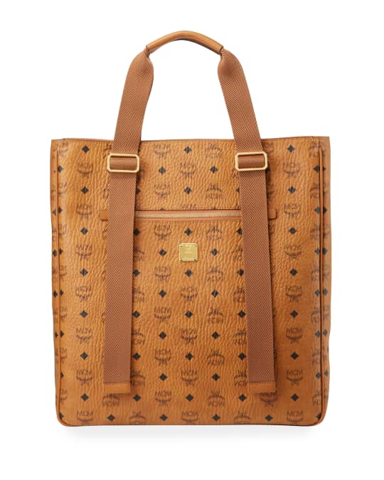 MCM Men s Klassik Visetos Tote Bag Neiman Marcus