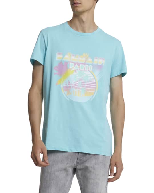 Men's Palm Tree Logo Graphic T-Shirt