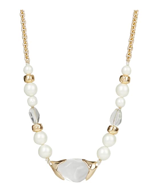 Alexis bittar pearl necklace shop