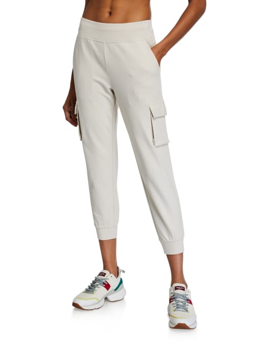 7/8 High-Waist Cargo Sweatpants