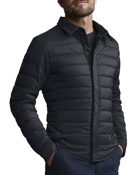 Men's Jackson Quilted Snap-Front Jacket