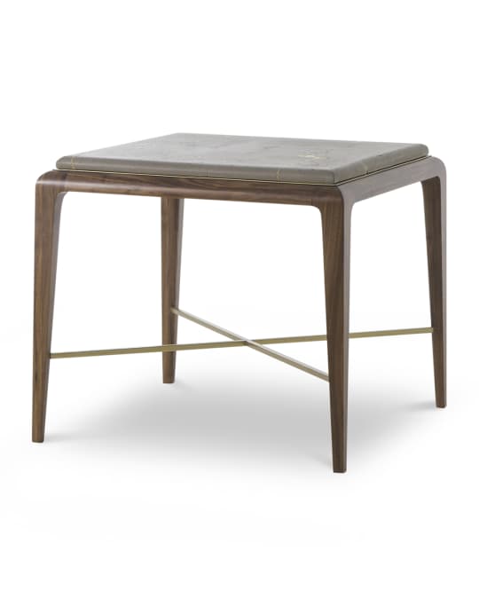 Century Furniture Kintsugi Concrete Top Side Table Neiman Marcus