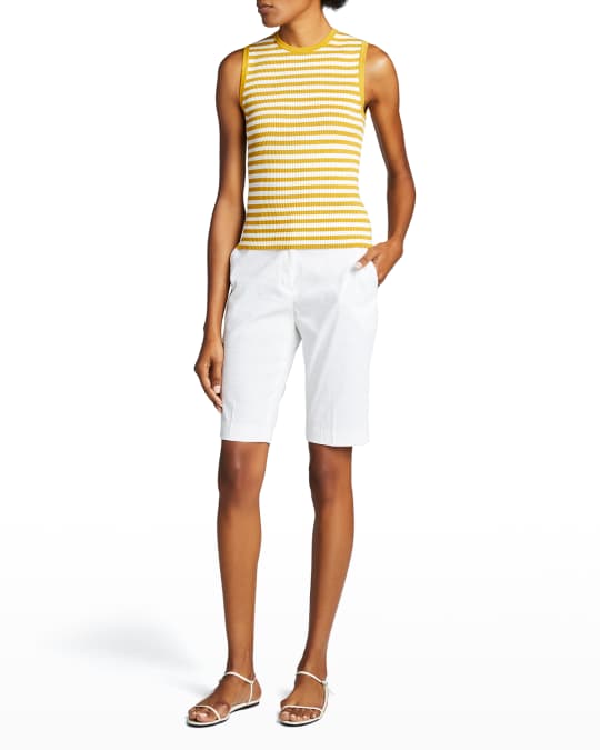 Treeca Straight-Leg Shorts