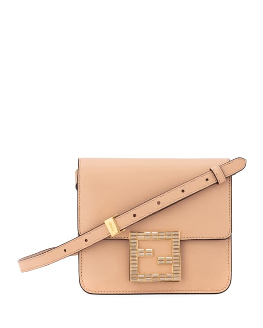 Fendi Fab Leather Crossbody Bag