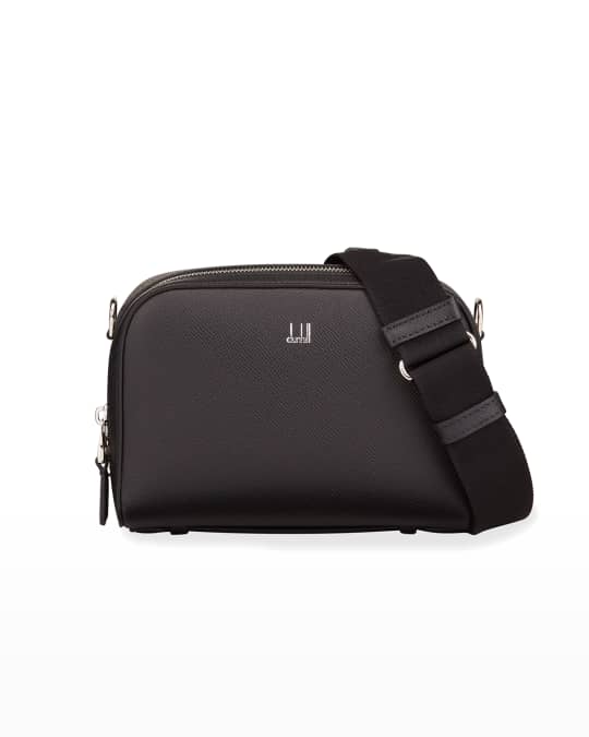dunhill Cadogan Crosstown Leather Crossbody Bag | Neiman Marcus