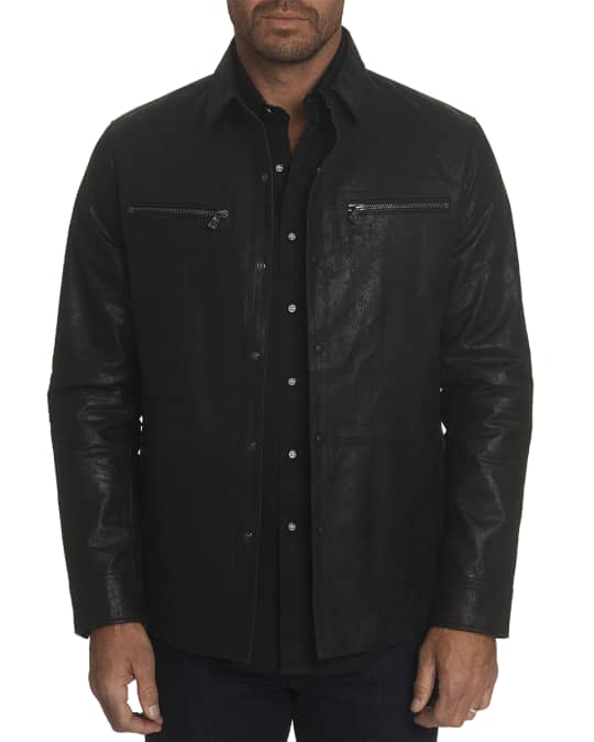 Robert graham leather jackets discount