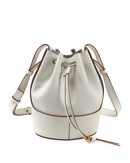 Loewe Balloon Small Leather Bucket Bag | Neiman Marcus