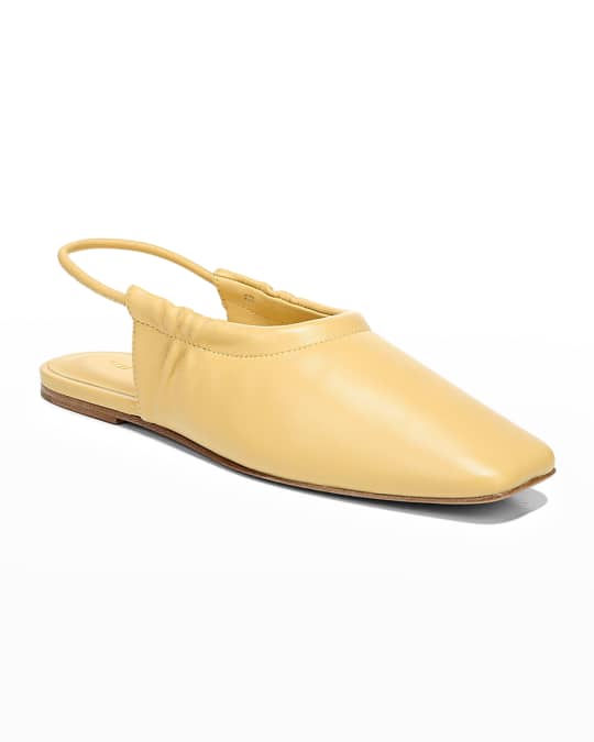 vince leather cadya slipper