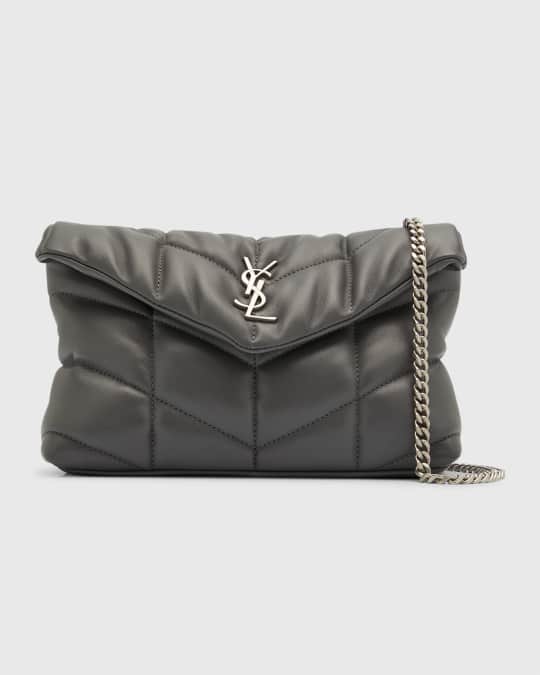 Saint Laurent Lou Puffer Toy YSL Crossbody Bag in Quilted