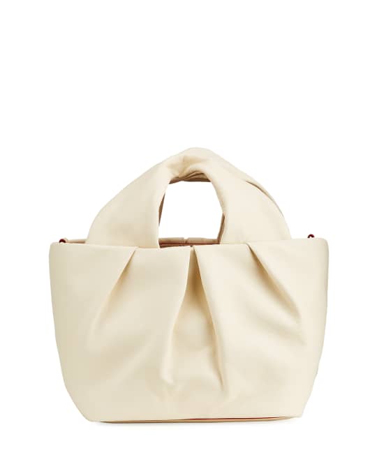 Staud Lera Leather Top-Handle Bag | Neiman Marcus