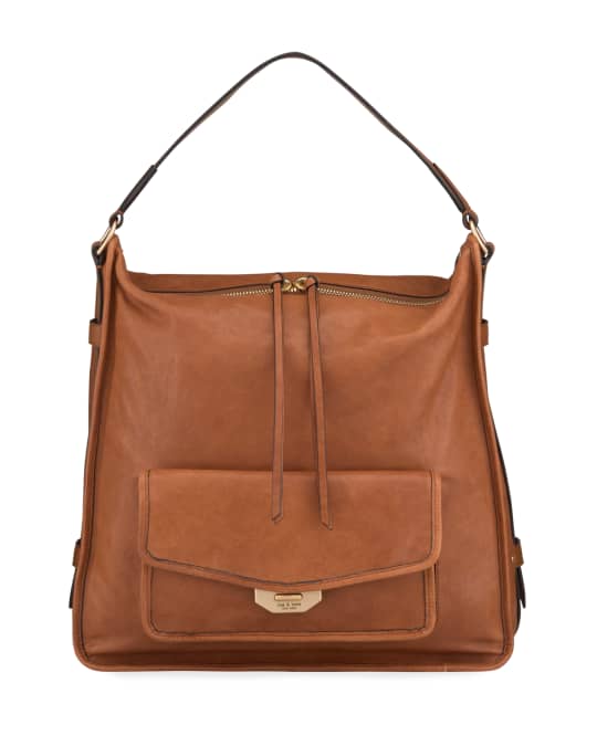 Field Goat Leather Hobo Bag