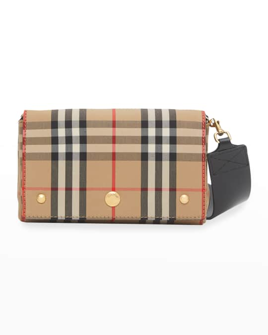 Burberry Hackberry Vintage Check Crossbody Bag | Neiman Marcus