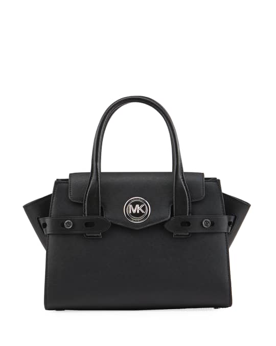 Carmen flap belted satchel 2025