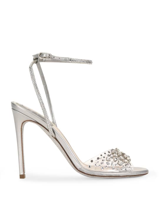 105mm Strass Shimmery Cocktail Sandals