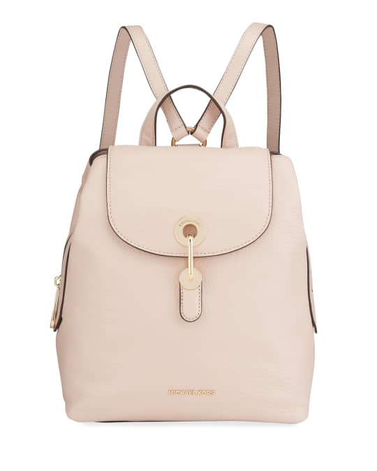 Michael kors raven leather backpack new arrivals