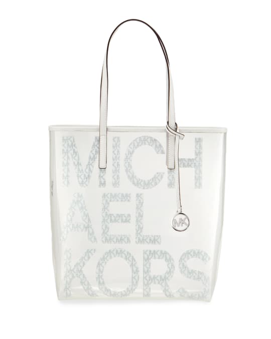 Michael Kors Large Graphic Logo Print Clear Tote Bag – Trend4friends